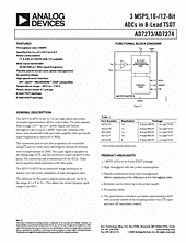 DataSheet AD7273 pdf